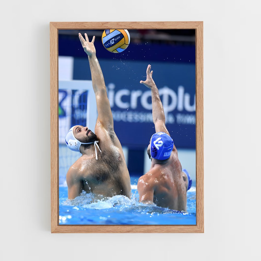 Poster Water Warriors – affiche Water-polo (vue 4)